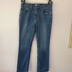 Old Navy Built In Flex Boot Cut Men's Blue Jeans Sz 32x32 Casual Streetwear - Picture 1 of 10