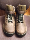 Men's Timberland 12135 White Ledge Brown Waterproof Hiking Boots Size 14W