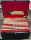 The Hamilton Mint "Wonders Of America" 50oz Silver Ingot Set W/OGP & Box