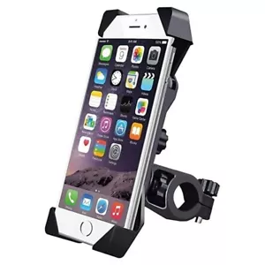 SUPPORTO SMARTPHONE BICI BICICLETTA SCOOTER MOTO PORTA TELEFONO PER CELLULARE - Picture 1 of 13