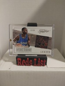2013-14 Panini Signatures Film Legend #172 Anfernee Hardaway 12/20 Orlando Magic