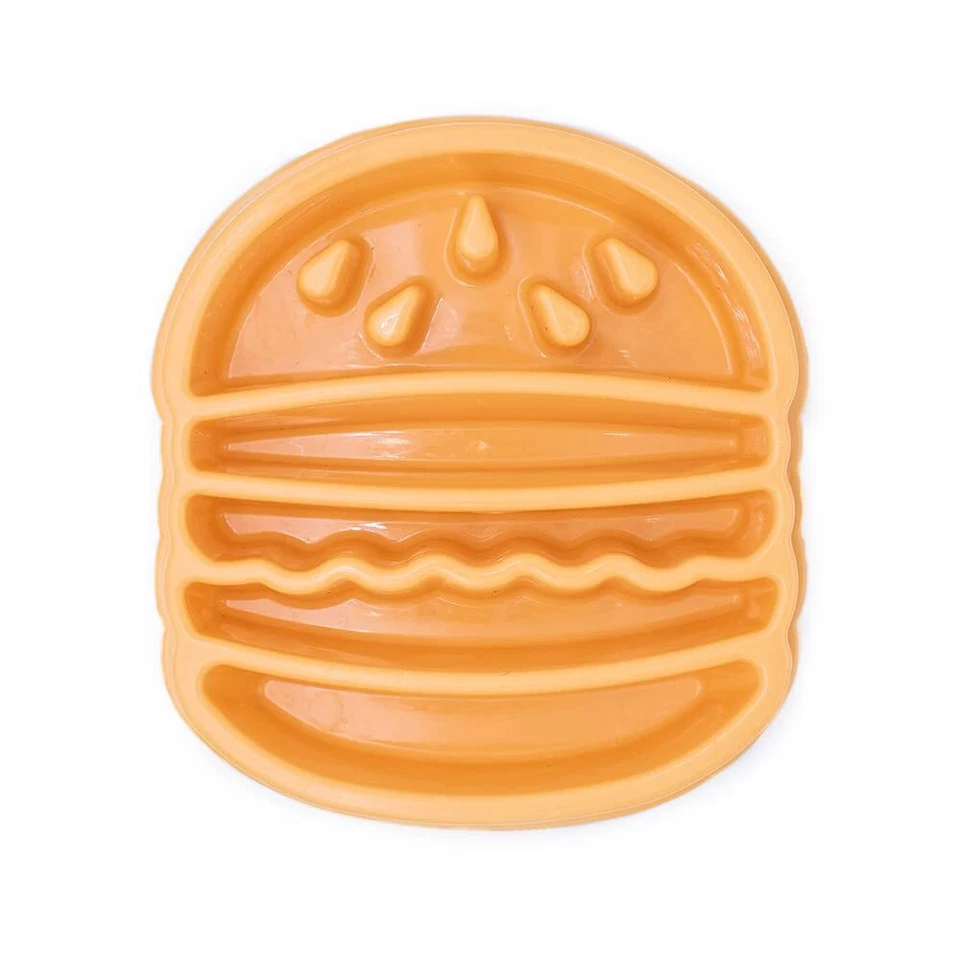 New_ZippyPaws - Happy Bowl - Slow Feeder Dog Bowl - Up to 10x Sl_Burger_81294 - Image 1 of 1