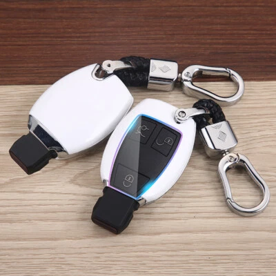 Para Mercedes Benz Clase A B R C CLA CLS X253 C117 Llavero Estuche Carcasa Bolsa Cubierta Foto 1 de 4