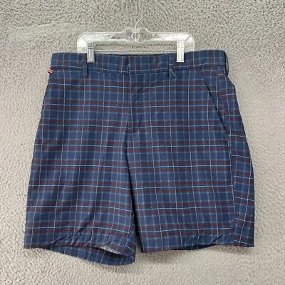 Pantalones Cortos J. Lindeberg Para Hombre 31 Chino Golf Azul Rendimiento Elastizados Ropa Activa Foto 1 de 4