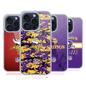 NFL MINNESOTA VIKINGS GRAPHICS ÉTUI COQUE EN GEL POUR APPLE iPHONE TÉLÉPHONES - Photo 1 sur 11