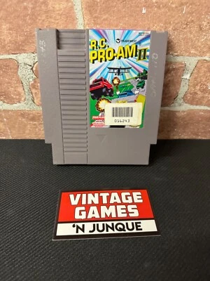 R.C. Pro-Am II (Nintendo NES, 1992) Tested Working *Cartridge Only* RC 2 - Image 1 of 4
