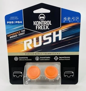 Kontrol Freek Rush Orange Thumbsticks for PS4/PS5  - Picture 1 of 2