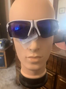 Khan KN 5346 CM Sonnenbrille weiß blaues Gestell mehrfarbige Gläser - Bild 1 von 3