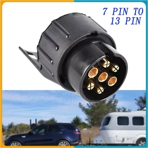 Adattatore spina da 7 pin a 13 pin connettore rimorchio 12V gancio traino presa adattatore - Foto 1 di 6