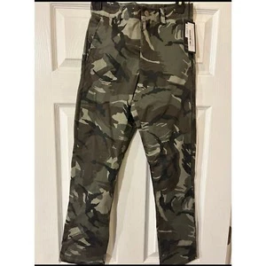 NWT RVCA Boys Army Camo Chino Pants Size 26 - Picture 1 of 4
