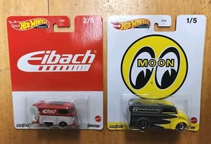 2023 Hot Wheels Premium Eibach Kool Kombi, Moon Eyes Dairy & ‘69 Skyline Toyo - Picture 1 of 4