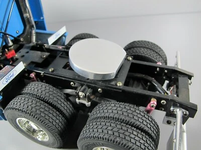 Aluminum 5th wheel Coupler Cover Tamiya RC 1/14 King Grand Knight Hauler Scania - Image 1 of 4