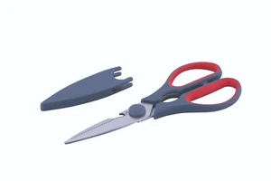 AVANTI DURA EDGE UNIVERSAL KITCHEN SCISSORS WITH SHEATH, BOTTLE CAP OPENER - Bild 1 von 2