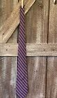 Cravate en soie designer KENNETH GORDON NOUVELLE ORLÉANS rouge violet sarcelle blanc noir