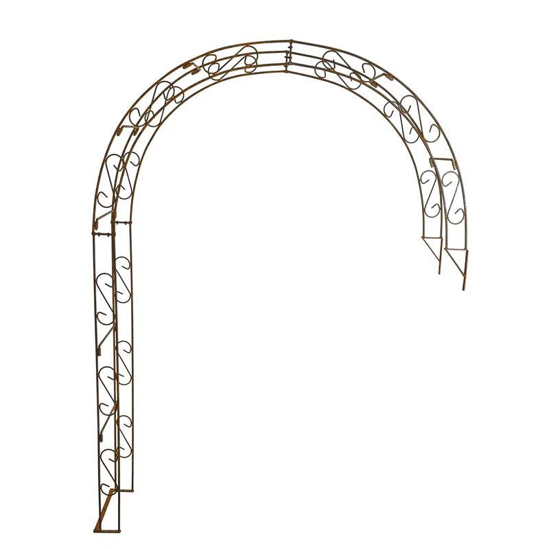 ESTEXO Rosenbogen Rankhilfe aus Masiivem Eisen (512469)