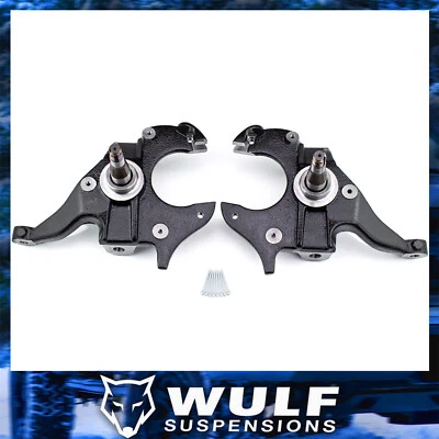 Kit de descenso de husillo delantero WULF 2" para 82-97 Chevy S10 Blazer GMC S15 Jimmy 2x2 Foto 1 de 4