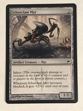 Ichorclaw Myr SP Scars of Mirrodin MTG