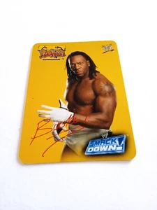 CARD WRESTLING WWE RAW ITA 2004 GOLD HOLO BOOKER T n 43/132 - Picture 1 of 2