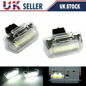 LED License Plate Light For Ford Transit Rear Number Plate Lamp MK6 MK7 Pair UK - Picture 1 of 12