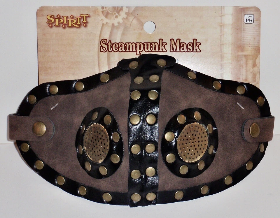 Máscara Steampunk Cuero de Spirit  Foto 1 de 1