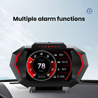 Car Lcd Dashboard Player Digital Cluster Universal Speedometer Gps with Led