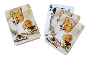 Nuovo mazzo di carte da gioco gallese Corgi di Ruth Maystead - Corgis Pet Dogs - Foto 1 di 10