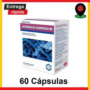 PROBIÓTICO Cápsulas Digestión Intestino Salud Inmunidad Prebiótico Acidophilus - Imagen 1 de 4