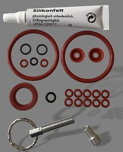 Wartungsset Dichtung O-Ring Brühgruppe Brüheinheit passend für Jura Impressa - Bild 1 von 30