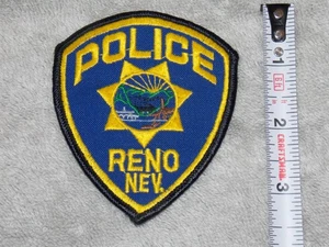 Parche Policía Reno Nevada NV Ver A Pequeño 3"x3.5" - Imagen 1 de 1