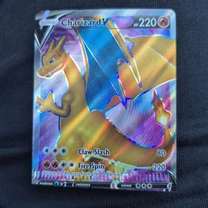 Pokemon Charizard Karte Error Crimped Cut - Bild 1 von 8