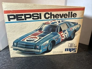 Pepsi Chevelle MPC Model Kit Box Only -1-1712 Vintage  Model Car Mpc Chevelle - Picture 1 of 8