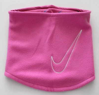 Nike Reversible Juvenil Calentador de Cuello 2.0 Calentador de Cuello Divertido Rosa/Blanco Foto 1 de 4