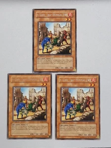 3 x YuGiOh TCG 1. Auflage A-Team: Fallenentsorgungseinheit Rare RDS-DE033 LP - Bild 1 von 14