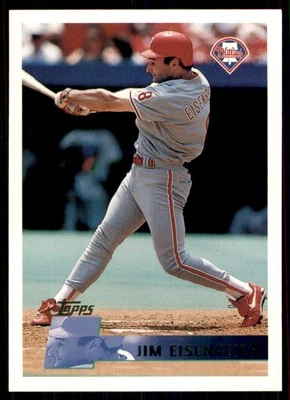 1996 Topps Jim Eisenreich Philadelphia Phillies #66 - Image 1 of 2