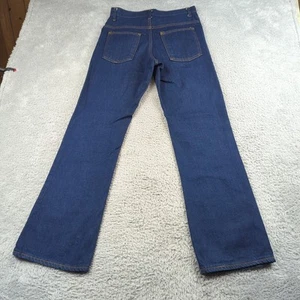 Jeans De Colección Años 70 Niños 18 Reg 29x30 Azul Oscuro Bootcut Acampanado Garra 42 Cremallera Vaquero - Imagen 1 de 18