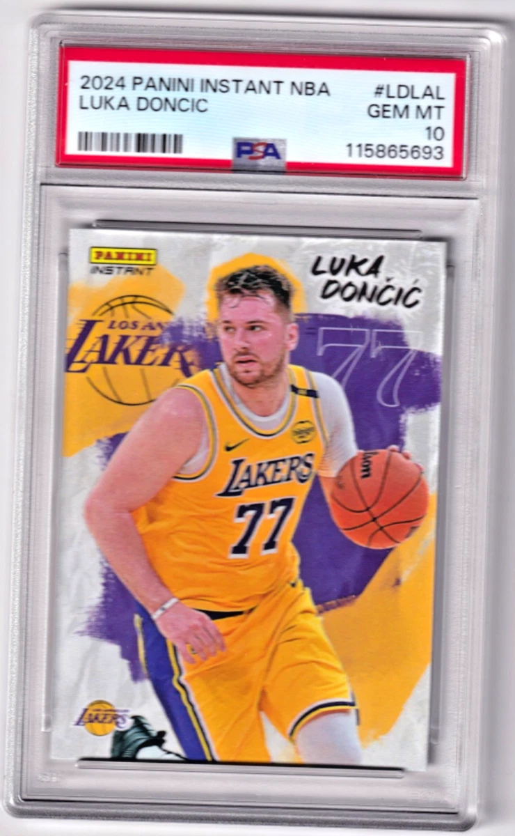 Luka Dončić 10 Graded Basketball Sports Trading Cards