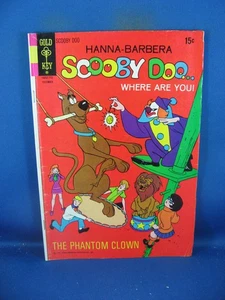 LLAVE DORADA SCOOBY DOO WHERE ARE YOU 9 EN MUY BUENA CONDICIÓN 1971 - Imagen 1 de 2