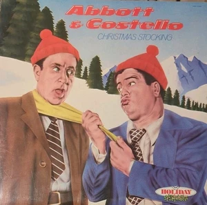 Abbott & Costello: Christmas Stocking Vinyl Record Album LP Comedy SEALED fr/shp - Foto 1 di 5