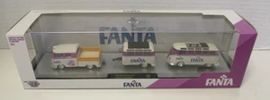 M2 Machines FANTA 1960 VW Double Cab Truck & 1960 Volkswagen 15 Window Bus NEW - Picture 1 of 7
