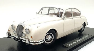 KK Scale 1/18 Scale KKDC181033 - 1962 Daimler 250 V8 LHD - White - Image 1 of 4