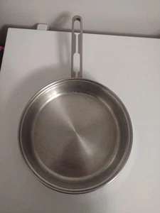 Tramontina 18/10 Inox Stainless Steel 10” 24 Cm Frying Pan Brasil Brazil - Picture 1 of 7