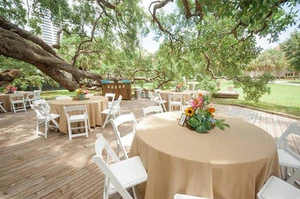 5 ROUND 90" Inch BURLAP Natural Jute TABLECLOTH TABLE COVER WEDDING PARTY USA - Picture 1 of 4
