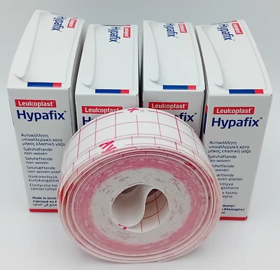LEUKOPLAST Hypafix Adhesive Dressing 2.5cm x 10m x4