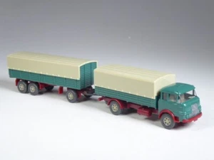 (DÄH) Wiking Krupp 806 treno rimorchio a pianale verde - Foto 1 di 1