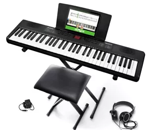 Alesis Melody 61 Keyboard Piano for Beginners with 61 Keys, Stand, Bench - Picture 1 of 3