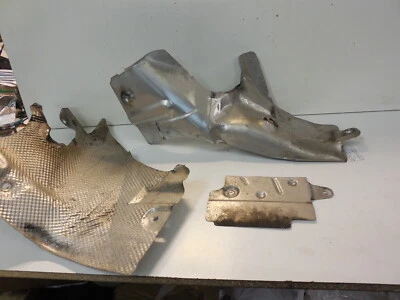 96-02 Mercedes W210 E320 Sedan Set of 3 Metal Heat Shield Guards E430 - Image 1 of 4