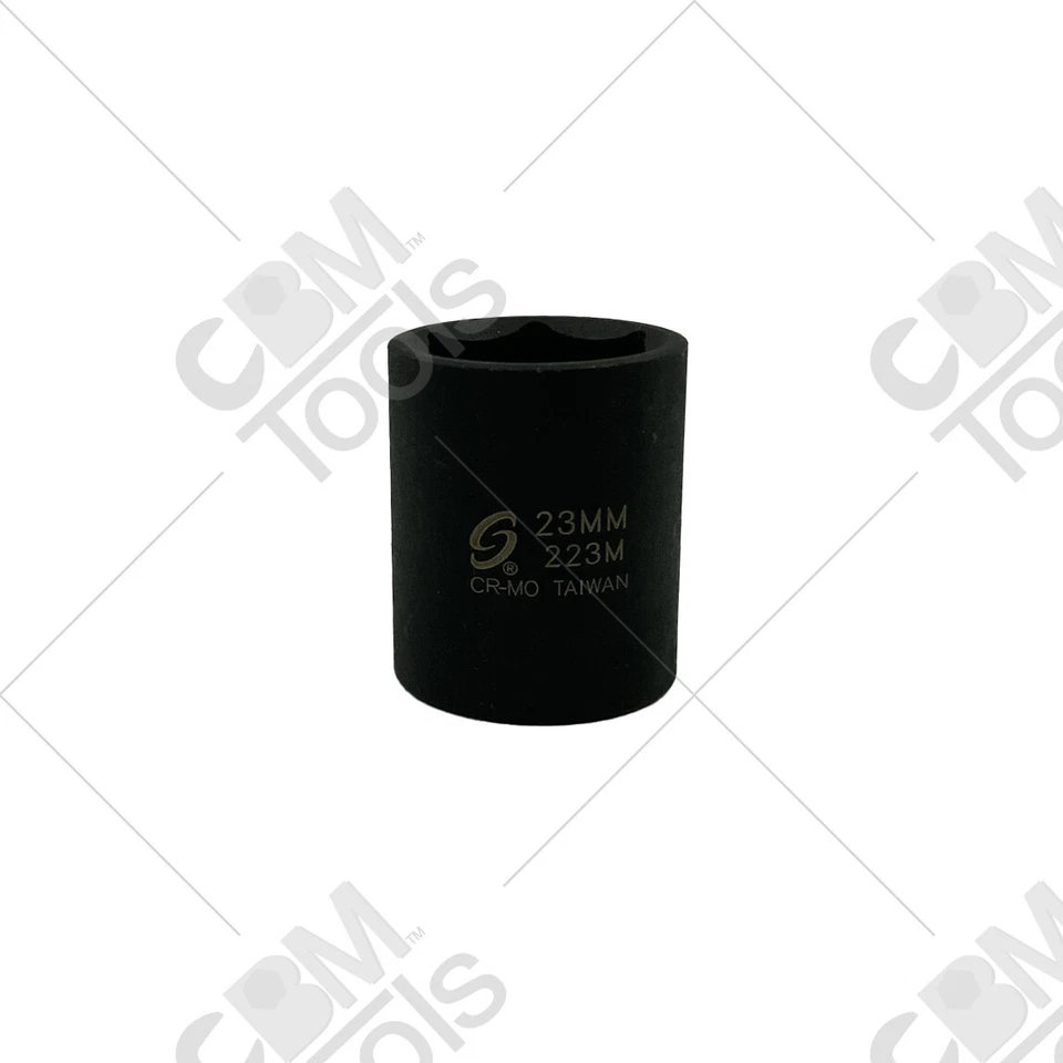 Enchufe de impacto Sunex 223M 1/2" Drive 6 puntos 23 mm Foto 1 de 1