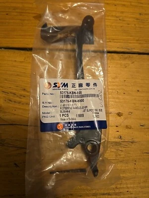 Sym Jet Euro 2 50 Right Hand Lever - 53175-KBN-800 - Image 1 of 2