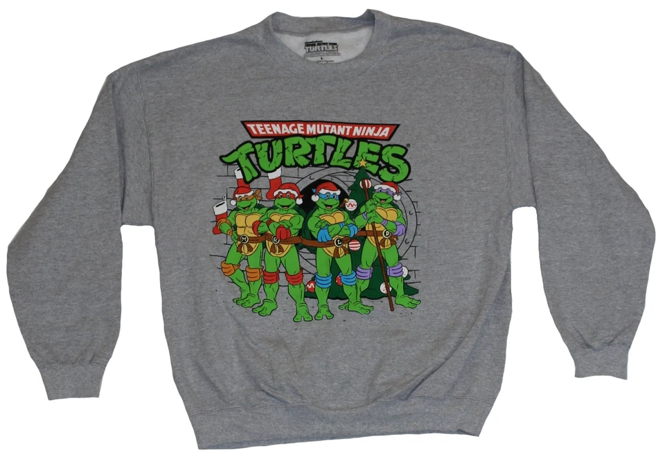 Sudadera Teenage Mutant Ninja Turtles - Medias de Navidad Hatted Turtles Foto 1 de 1