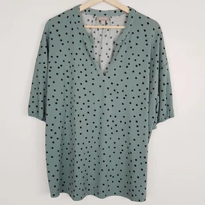 [ SUSSAN ] Womens Polka Dot Short Sleeve Top | Size XXL or AU 18 - Bild 1 von 7